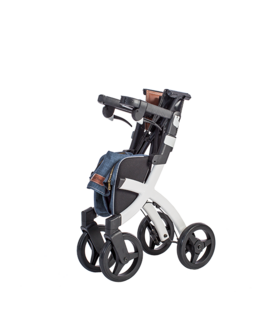 Rollator Rollz Flex, de rollator en boodschappentrolley in &eacute;&eacute;n!