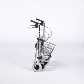 Goedkoopste rollator van Nederland. Compleet met dienblad, mandje &amp; stokhouder