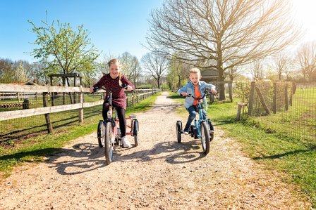 Driewiel kinderfiets AT-A | Vrolijk en veilig voor kinderen