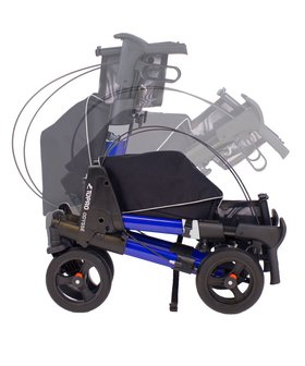 TOPRO Odyss&eacute;, De lichtgewicht  Reis Rollator 