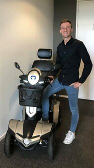 Splinternieuwe vierwiel scootmobiel | Primo Arrivo - Pakket | Life and Mobility