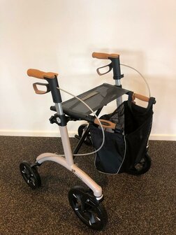 Saljol aluminium Lichtgewicht rollator, Grote zachte wielen