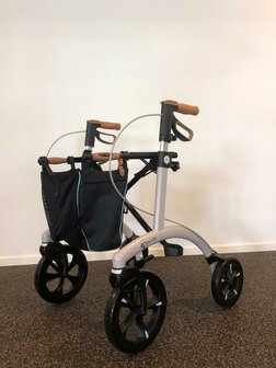 Saljol aluminium Lichtgewicht rollator, Grote zachte wielen