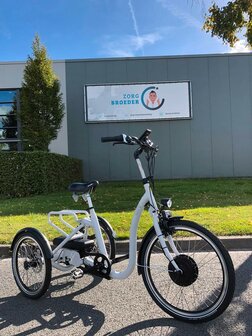 Driewielfiets City | Huka | Elektrische Trapondersteuning | Lage instap