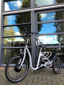 Driewielfiets City | Huka | Elektrische Trapondersteuning | Lage instap