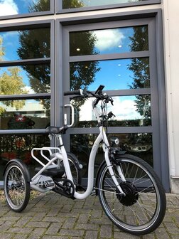 Driewielfiets City | Huka | Elektrische Trapondersteuning | Lage instap