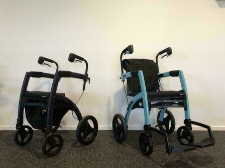 Rollz Motion opvouwbare rolstoel en rollator huren | € 5,-