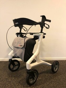 Carbon lichtgewicht rollator | Topro Pegasus | Rugsteun