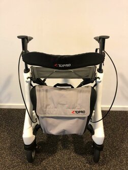 Carbon lichtgewicht rollator | Topro Pegasus | Rugsteun