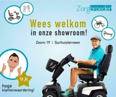 Goedkoop scootmobiel huren bij Zorgbroeder in Surhuisterveen | All-in en geen verrassingen!