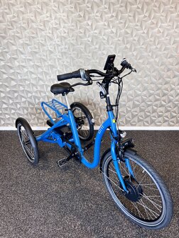 Driewielfiets City | Huka | Trapondersteuning | Lage instap | Led verlichting 