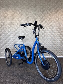 Driewielfiets City | Huka | Trapondersteuning | Lage instap | Led verlichting 