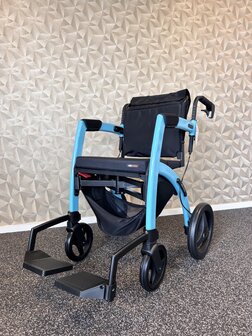 Rollz Motion 2.1 - Rolstoel en Rollator in &eacute;&eacute;n | Ideale reispartner | Lichtgewicht