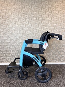 Rollz Motion 2.1 - Rolstoel en Rollator in &eacute;&eacute;n | Ideale reispartner | Lichtgewicht