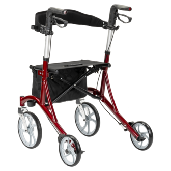 Lichtgewicht Rollator Cruiser | Grote wielen | Voor binnen &amp; buiten