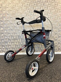 Topro Olympos ATR rollator | Stoere buiten rollator | Rugst.