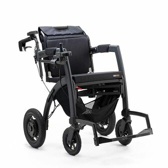 Rollz Motion Electric - Elektrische rolstoel &amp; Rollator in &eacute;&eacute;n
