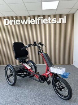 Driewielfiets | Huka Cortes XS | Compact | Elektr. Onderst