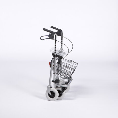 Goedkoopste rollator van Nederland. Compleet met dienblad, mandje & stokhouder