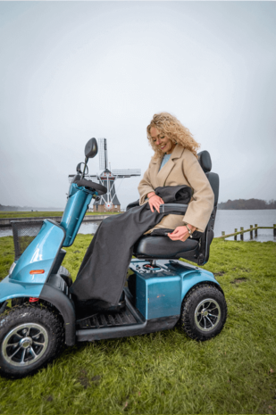 Belieff | Outdoor deken met voetenzak | Rolstoel/Scootmobiel