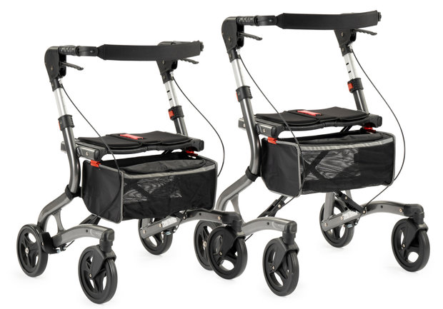 Recht op lopen met deze lichtgewicht rollator