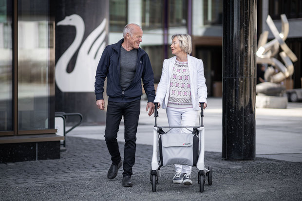 Design lichtgewicht rollator