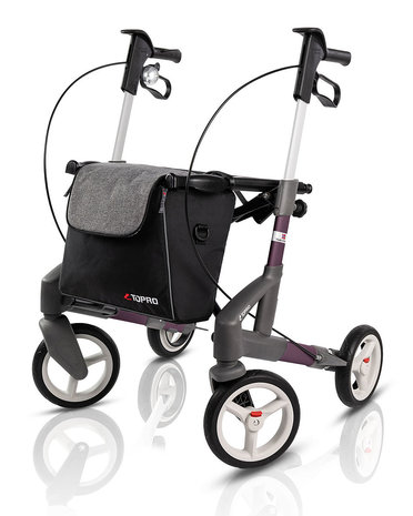 Rollator Topro Troja 5G (NIEUW MODEL) | Zeer zachte wielen | 7 jaar garantie