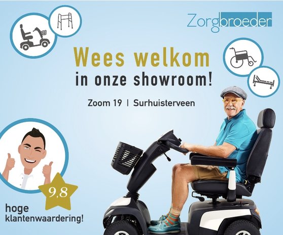 Moving Life Atto Opvouwbare Scootmobiel | Reisscootmobiel