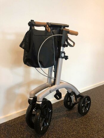 Saljol aluminium Lichtgewicht rollator, Grote zachte wielen