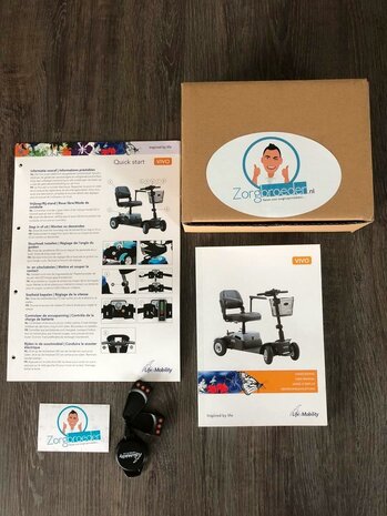 Reis / opvouwbare scootmobiel | Vivo | Life and Mobility
