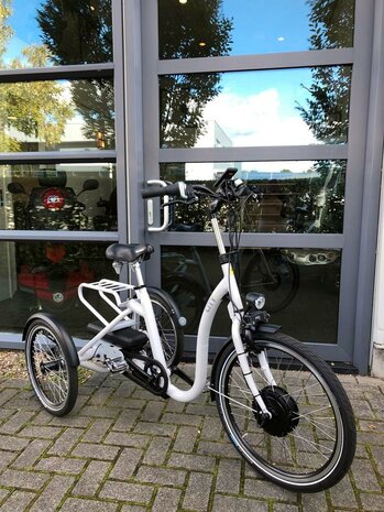 Driewielfiets City | Huka | Elektrische Trapondersteuning | Lage instap