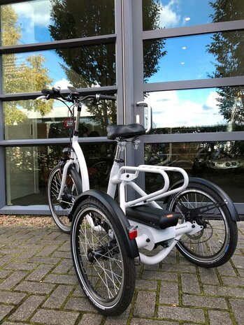 Driewielfiets City | Huka | Elektrische Trapondersteuning | Lage instap