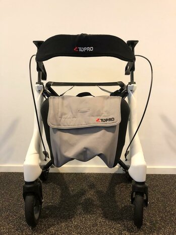 Carbon lichtgewicht rollator | Topro Pegasus | Rugsteun