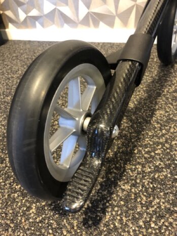 Lichtgewicht Carbon Rollator | Incl. rugsteun | Aanbieding