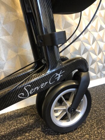 Lichtgewicht Carbon Rollator | Incl. rugsteun | Aanbieding
