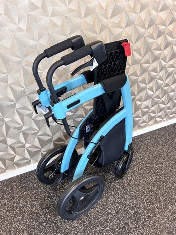 Rollz Motion 2.1 - Rolstoel en Rollator in één | Ideale reispartner | Lichtgewicht