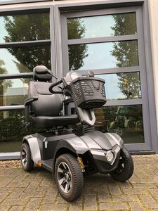 Vierwiel scootmobiel | Mercurius 4D | Antraciet | Sportieve scootmobiel