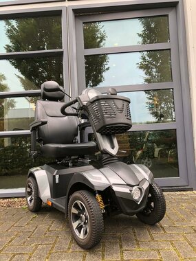 Vierwiel scootmobiel | Mercurius 4D | Antraciet | Sportieve scootmobiel