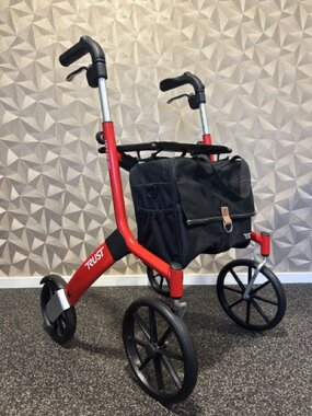 TrustCare Let's Go Out rollator | Stijlvol & Elegant | Sportieve kleur
