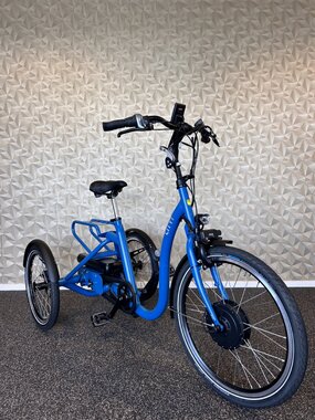 Driewielfiets City | Huka | Trapondersteuning | Lage instap | Led verlichting