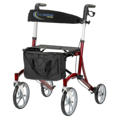 Lichtgewicht Rollator Cruiser | Grote wielen | Voor binnen & buiten