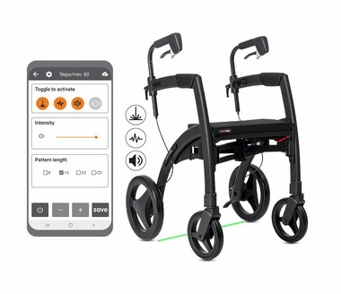 Rollz Motion Rhythm (Nieuw) - Parkinson rollator van Rollz